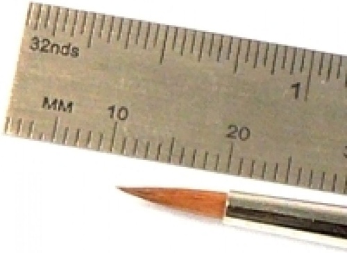 Lifecolor short bristle round modeling brush 3 TA5423