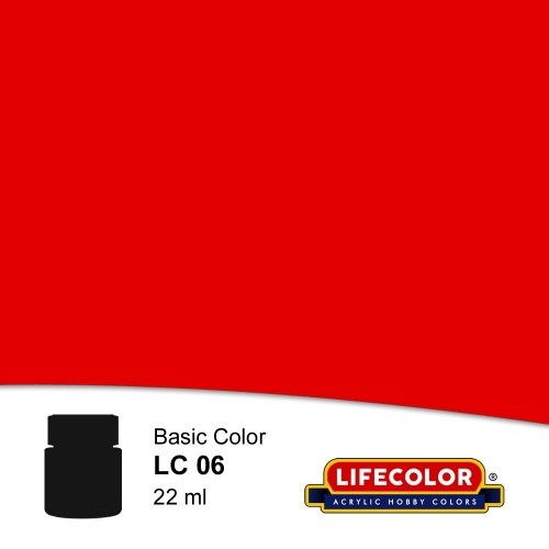 Lifecolor LC06 Red 22ml paint