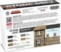 Zdjęcie Zestaw farb Stone Grey 6x22ml Lifecolor CS40