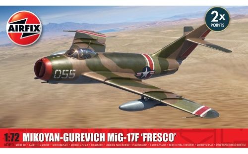 Mikoyan-Gurevich MiG-17F `Fresco` 1:72 Airfix 03091A
