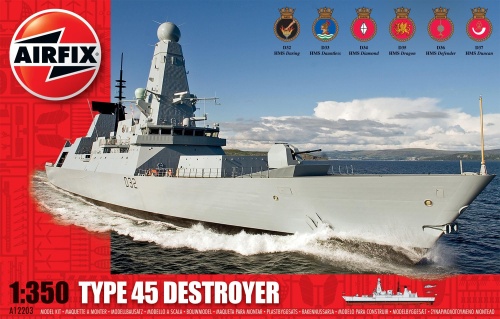 Type 45 Destroyer 1:350 Airfix A12203