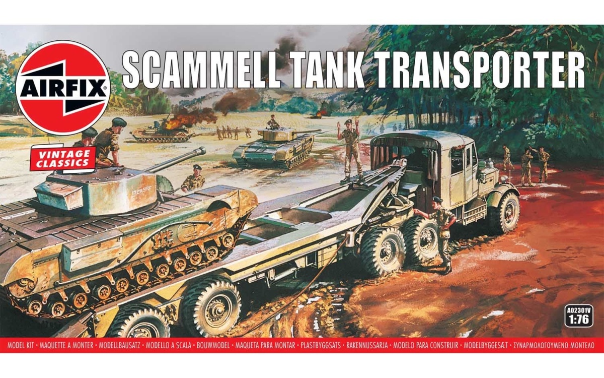 Zdjęcie Scammell Tank Transporter 1:76 Airfix 02301V