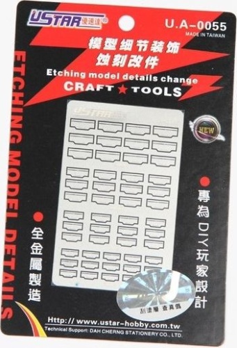 Slide Change Parts U-Star UA-80055 photo etch parts