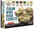 Zdjęcie Zestaw farb Italian WWII Regio Esercito 6x22ml Lifecolor CS08