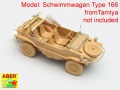Zdjęcie Schwimmwagen Type 166 1:35 ABER 35080