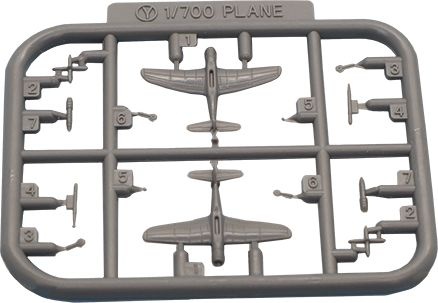 Zdjęcie Zestaw japońskich samolotów pokładowych (późny okres wojny) 1:700 Fujimi 433325