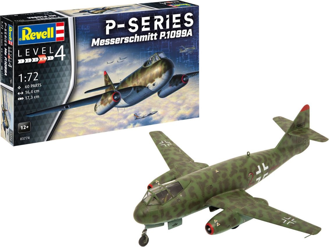 Zdjęcie Messerschmitt P.1099A 1:72 Revell 03774