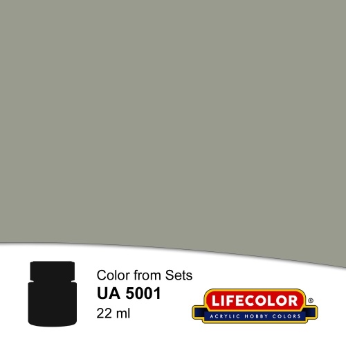 Lifecolor UA5001 J3 Hai-Iro Grey 22ml paint UA5001