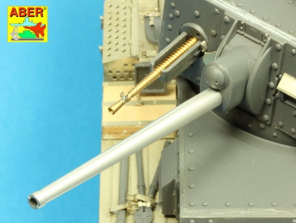 Zdjęcie Lufa do niemieckiej armaty czołgowej 3,7 cm KwK A 7 L/42 do Pz.Kpfw. 38(t) 1:16 ABER 16L07