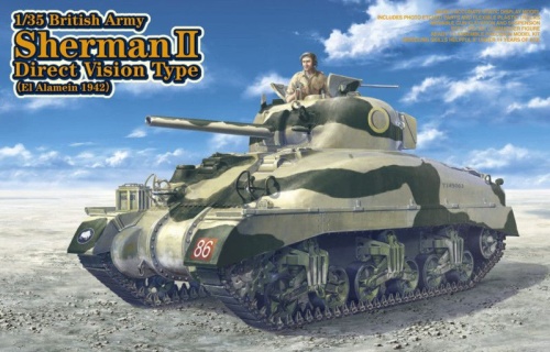 Sherman II Direct Vision Type (El Alamein 1942) 1:35 Asuka 35-014