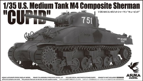 M4 Composite Sherman `Cupid' 1:35 Asuka 35-051