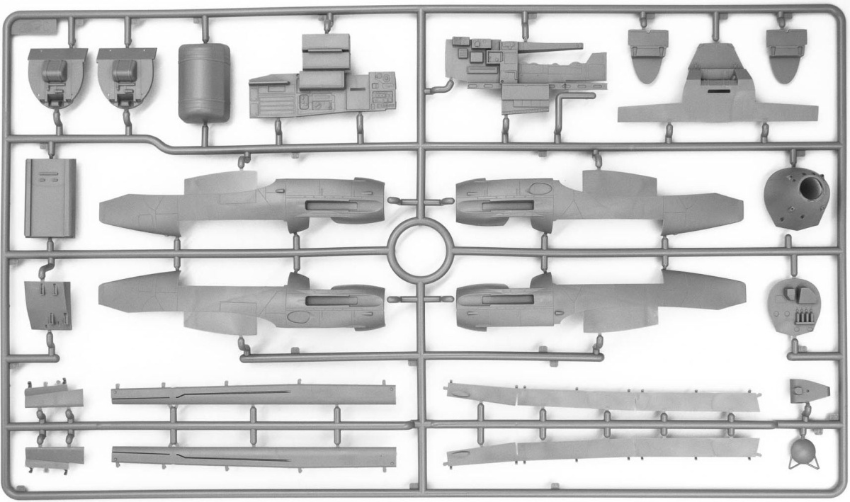 Zdjęcie Dornier Do 217K-2 z bombami szybującymi Fritz-X 1:48 ICM 48275