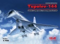 Zdjęcie Tupolew Tu-144 1:144 ICM 14401