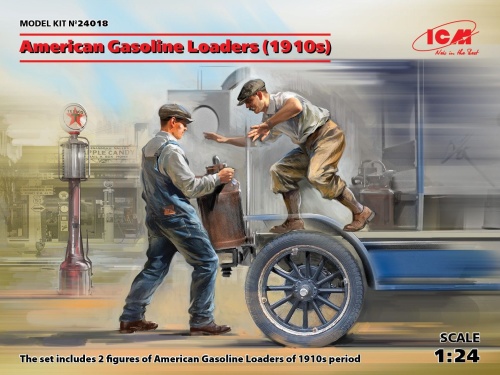 American gasoline loaders (1910s.) 1:24 ICM 24018
