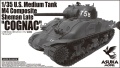 Zdjęcie U.S. Medium Tank M4 Composite Sherman Late "Cognac" 1:35 Asuka 35-052