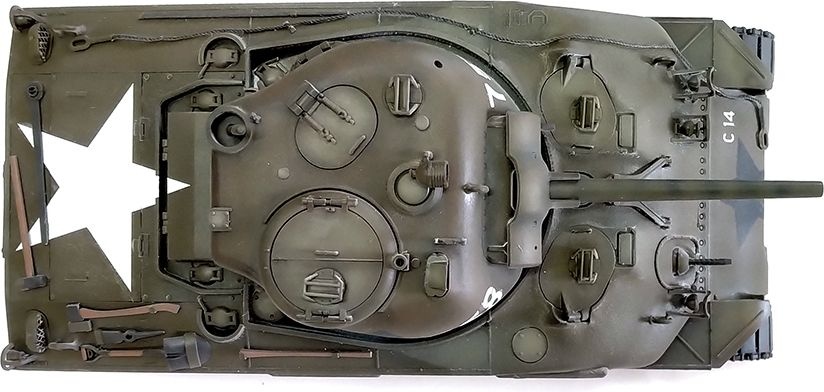 Zdjęcie U.S. Medium Tank M4 Composite Sherman Late "Cognac" 1:35 Asuka 35-052