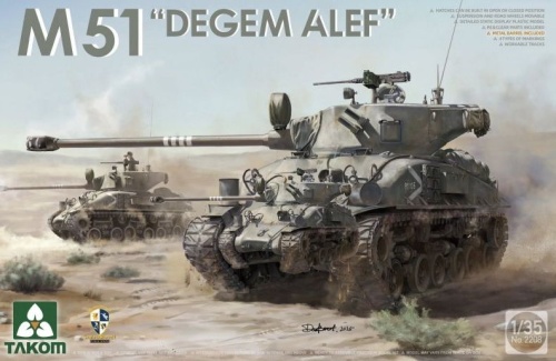 M51 `Degem Alef' 1:35 Takom 2208