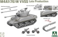 Zdjęcie Sherman Box: M4A1(76)W VVSS Late Production + M51 "Degem Alef" + US Army 1/4 Ton Utility Truck & MP Figure 1:35 Takom 2207W