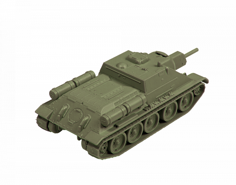 Zdjęcie Su-122 1:100 Zvezda 6281