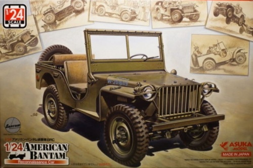 American Bantam Reconnaissance Car 1:24 Asuka 24-005