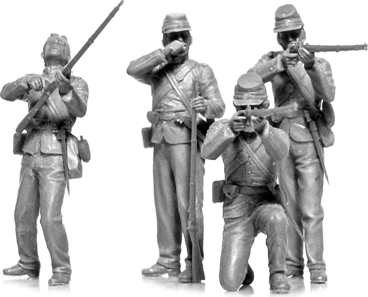 Zdjęcie American Civil War Union Infantry 1:35 ICM 35020