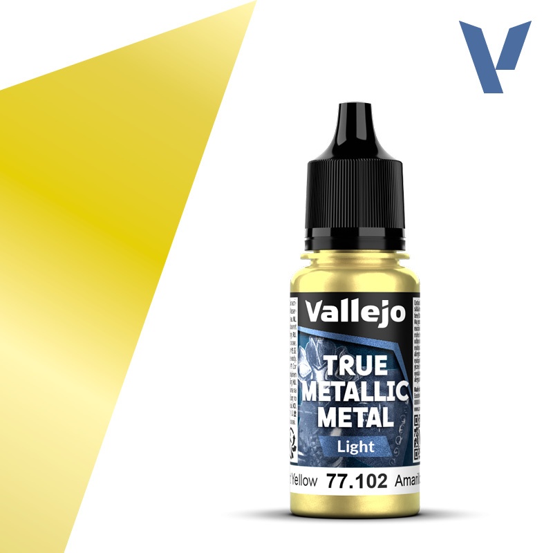 Zdjęcie Vallejo 77.102 Radiant Yellow 18ml farba 77102