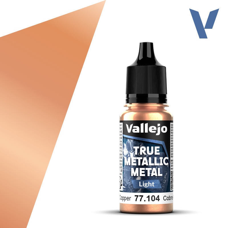 Zdjęcie Vallejo 77104 Ancient Copper Light 18ml farba 77104
