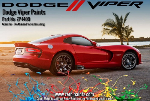 Zero Paints 1409-VIDID Vidid Red paint 60ml 1409VIDID