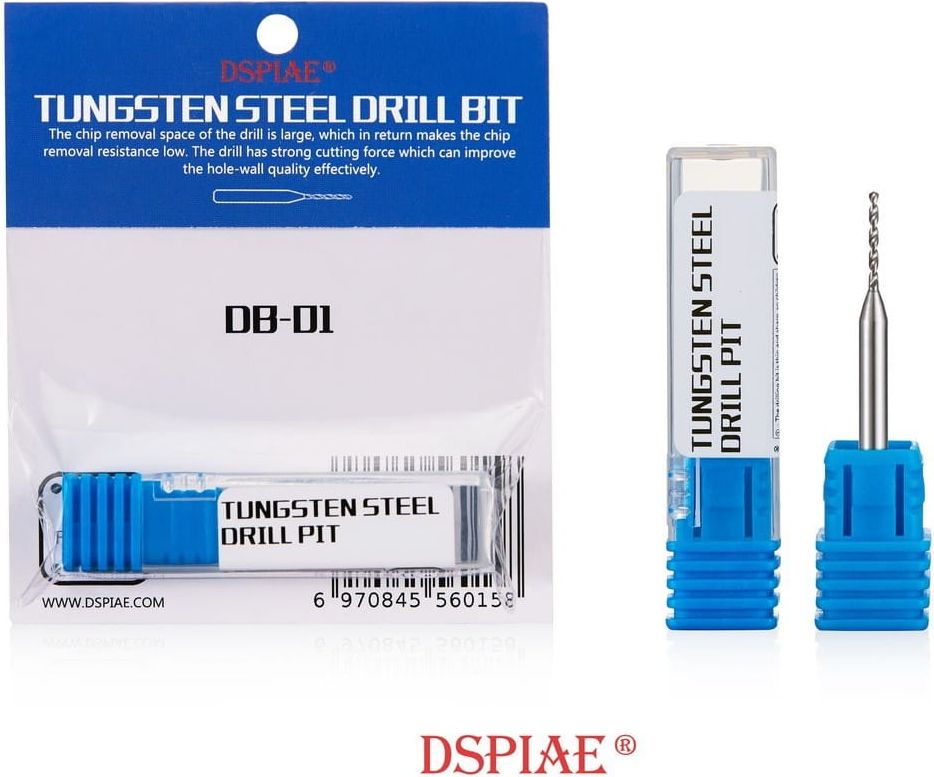 Zdjęcie Wiertło modelarskie 0,7 mm DSPIAE DB-01-07