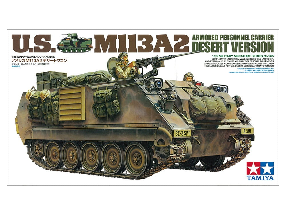 Zdjęcie główne produktu M113A2 US Armored Personnel Carrier Desert Version 1:35 Tamiya 35265