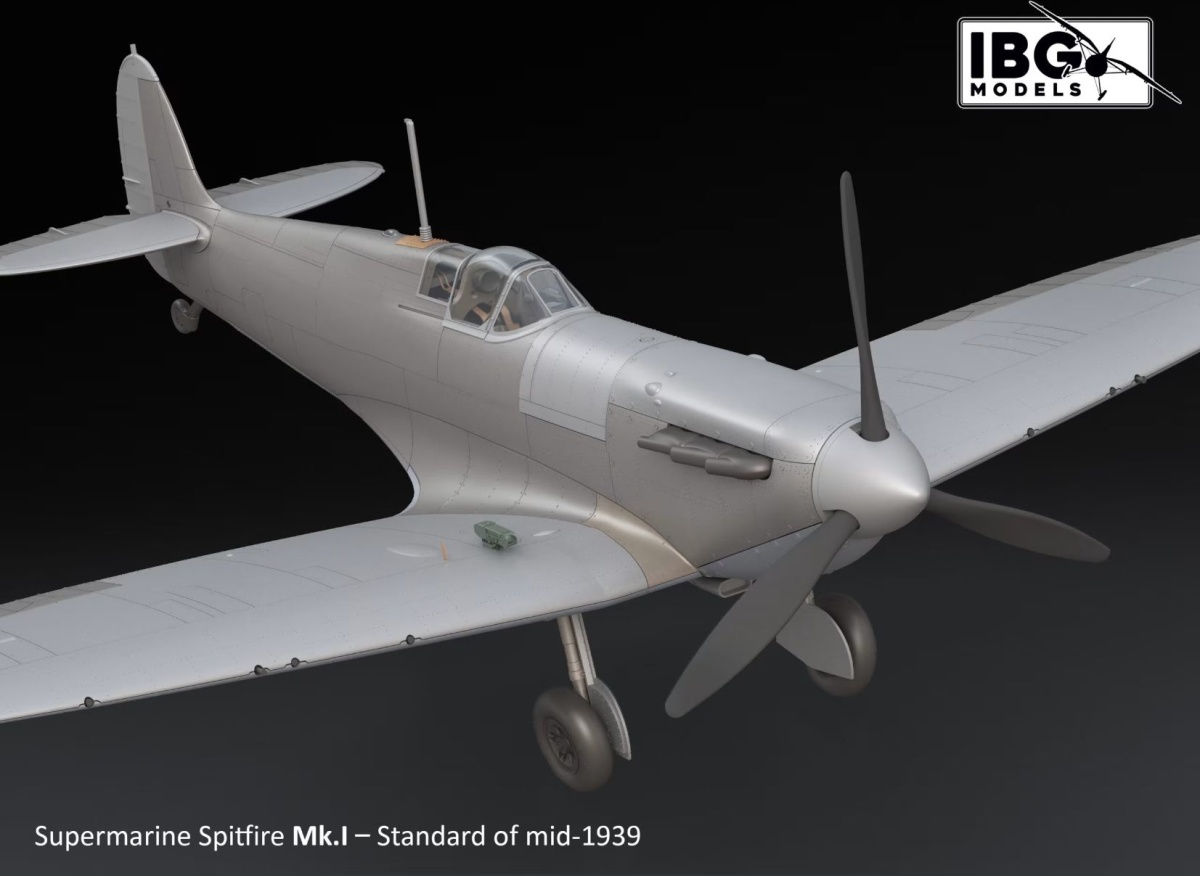 Zdjęcie Supermarine Spitfire Mk.I Early - Beginning of the Saga 1:72 IBG 72580