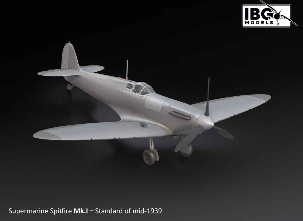 Zdjęcie Supermarine Spitfire Mk.I Early - Beginning of the Saga 1:72 IBG 72580