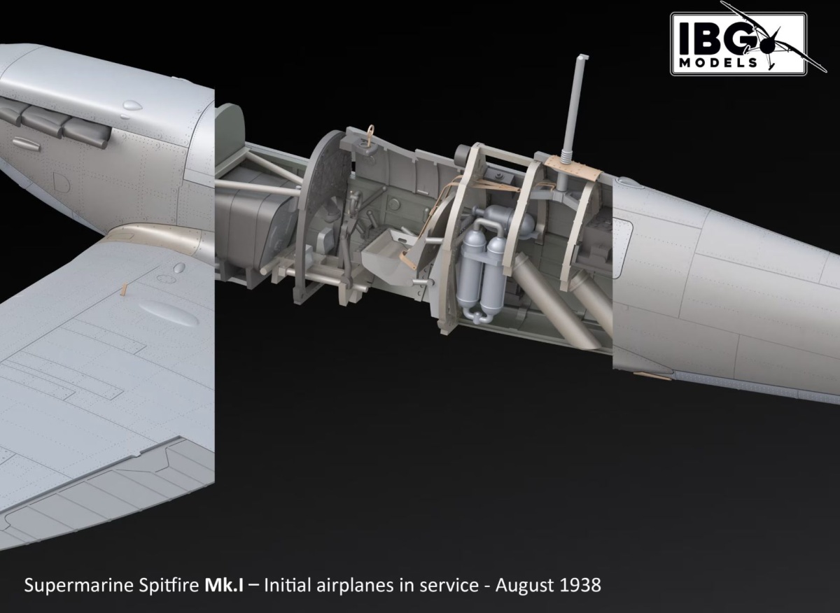 Zdjęcie Supermarine Spitfire Mk.I Early - Beginning of the Saga 1:72 IBG 72580