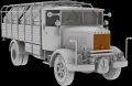 Zdjęcie Włoski samochód ciężarowy Autocannone 3Ro i transporter amunicji (2 w 1) 1:72 IBG 72095