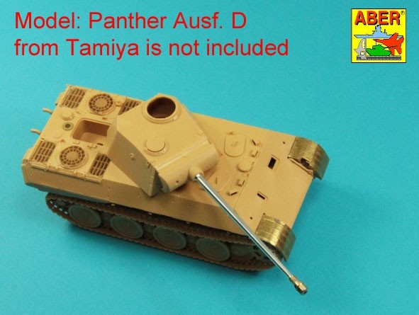 Zdjęcie Lufa 7,5 cm KwK 42 L/70 do Panther 1:48 ABER 48L43
