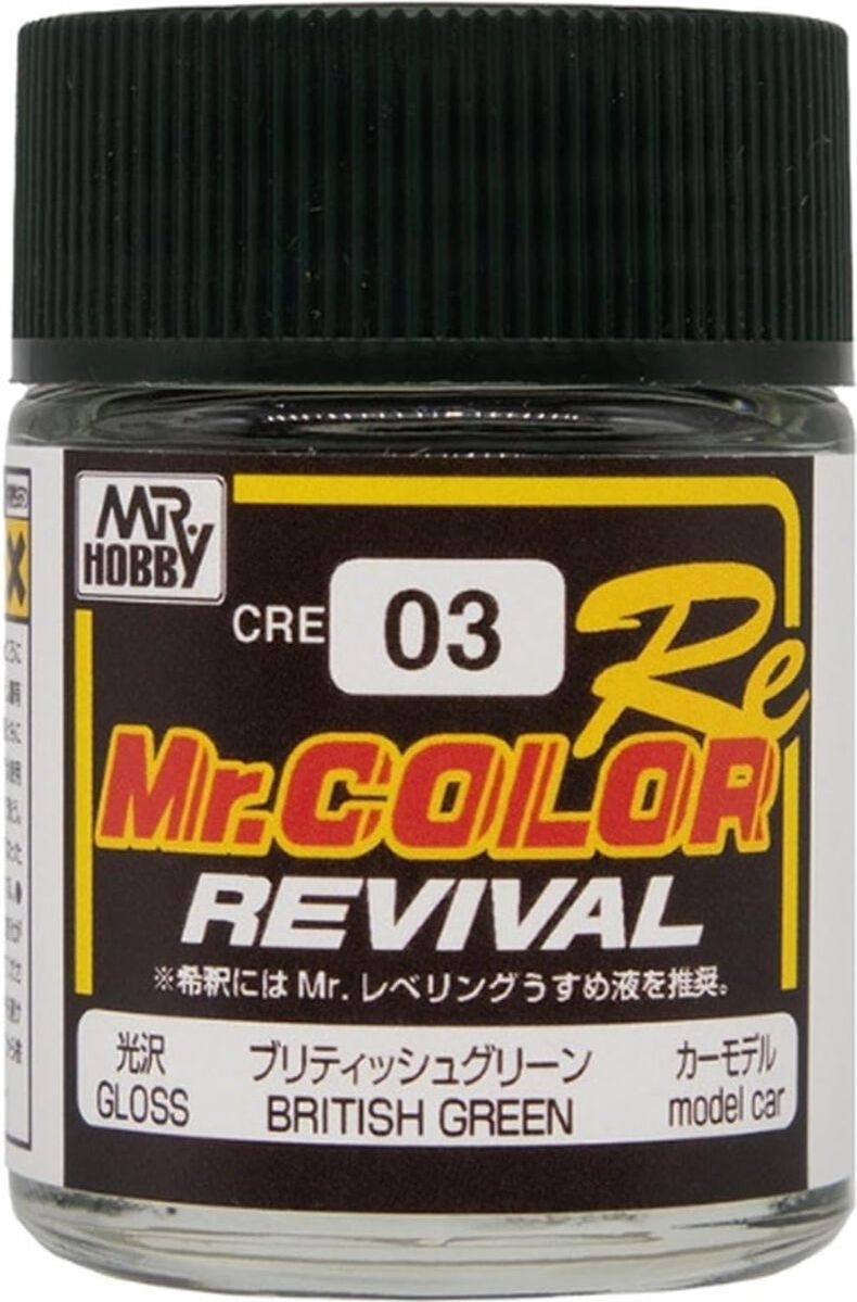 Zdjęcie Mr.Hobby CRE03 British Green farba 18ml