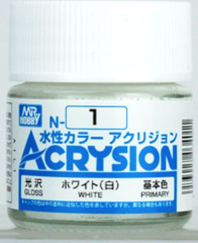 Zdjęcie Mr. Hobby N001 Biały farba 10ml N001