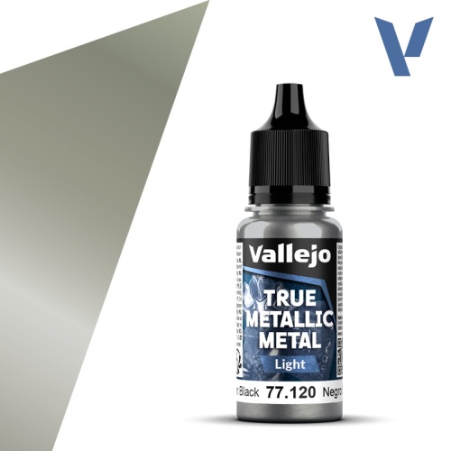 Vallejo 77120 Obsidian Black paint 18ml 77120