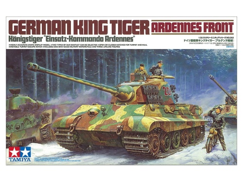 German King Tiger (Ardennes Front) 1:35 Tamiya 35252