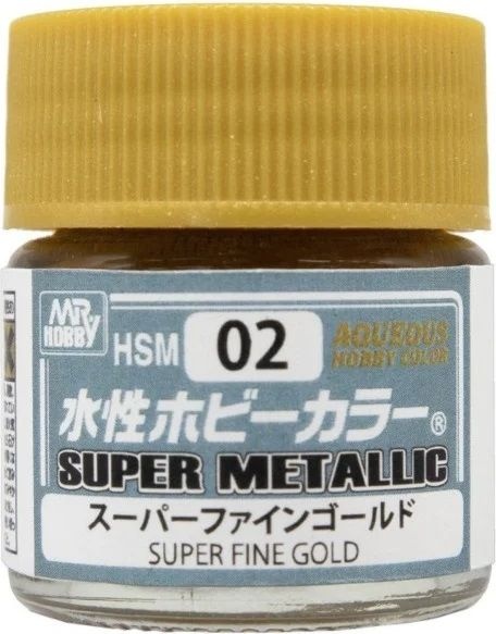 Zdjęcie Mr.Hobby HSM02 Super Fine Gold farba 10ml HSM02