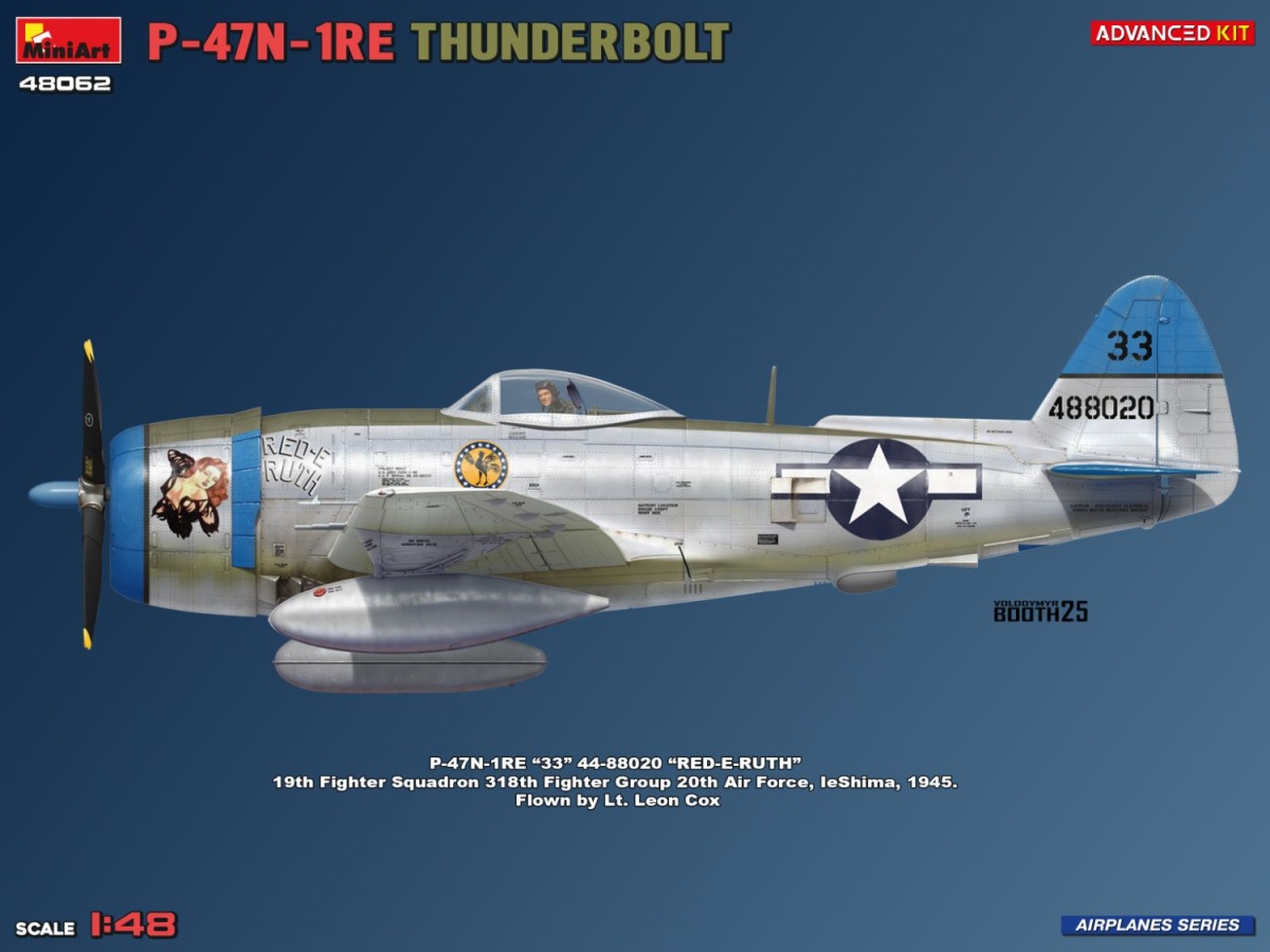 Zdjęcie P-47N-1RE Thunderbolt 1:48 MiniArt 48062