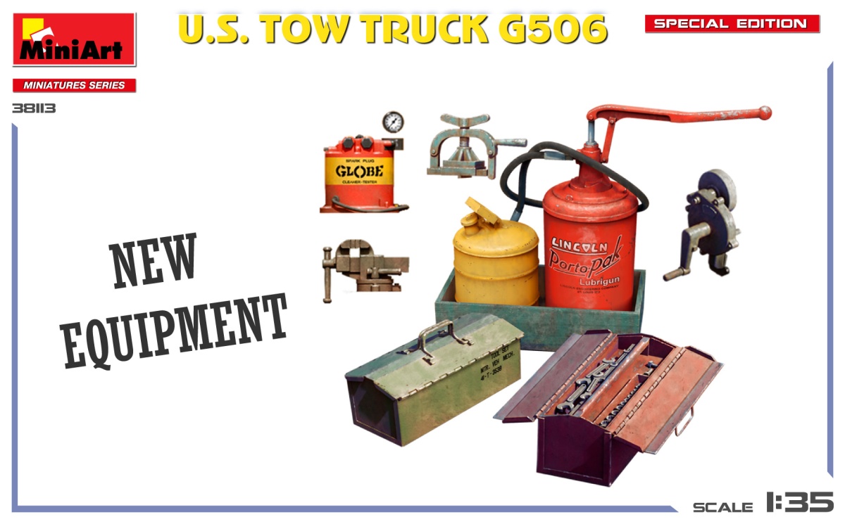 Zdjęcie U.S. Tow Truck G506 1:35 MiniArt 38113