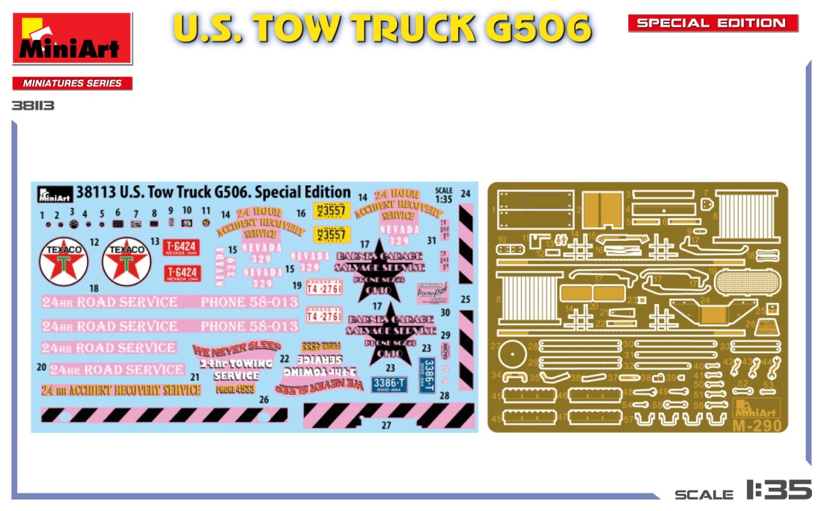 Zdjęcie U.S. Tow Truck G506 1:35 MiniArt 38113