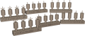 Zdjęcie Niemieckie miny przeciwpiechotne Zestaw #1 1:35 Yamamoto Model Parts YMP3509