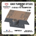 Zdjęcie Turbina gazowa GT101 do E-50 & E-75 Trumpeter 1:35 Yamamoto Model Parts YMP3514