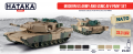 Zdjęcie Zestaw farb Modern US Army and USMC AFV 8x17ml Hataka HTK-AS67