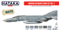 Zdjęcie Zestaw farb Modern Luftwaffe Paint Set Vol. 3 6x17ml Hataka HTK-AS61