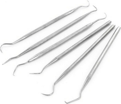 Set of 6 stainless steel probes Shesto PDT5197