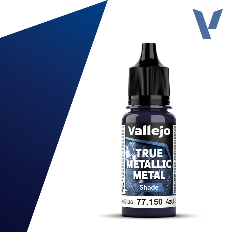 Zdjęcie Vallejo 77150 Ultramarine Blue farba 18ml 77150