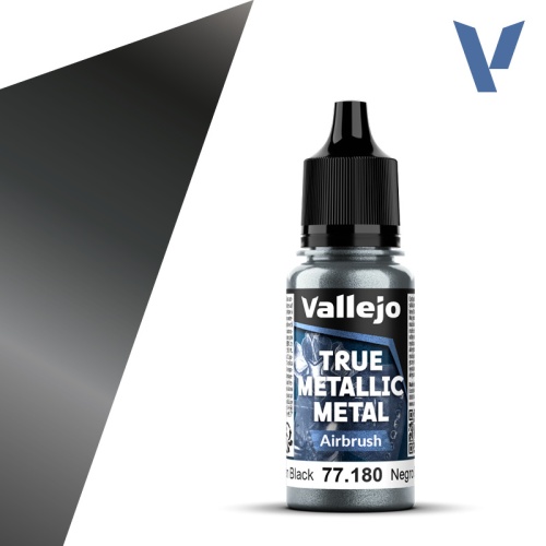 Vallejo 77180 Obsidian Black paint 18ml 77180